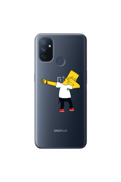 Other Oneplus Nord 100 Simpsons2 Transparent Silicone TPU Θήκη