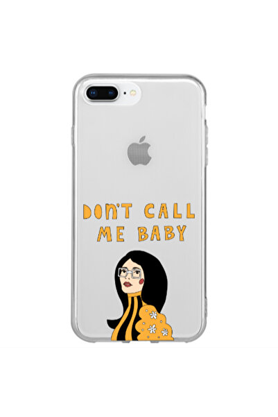 Other Apple iPhone 7 Plus Call me baby Transparent Silicone TPU Θήκη