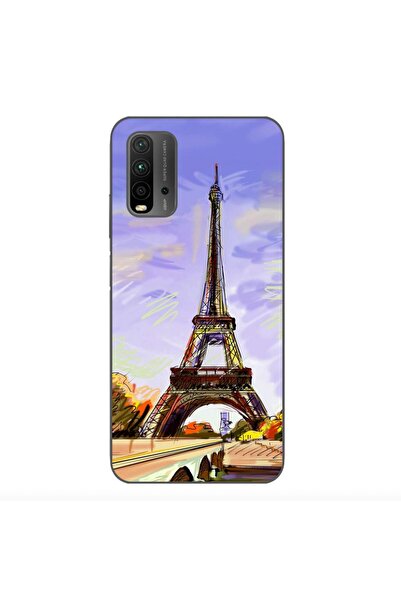 OEM Case compatible with Xiaomi Redmi 9T Silicone Gel Tpu Pattern Drawing Eif...