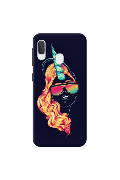 Other Samsung A20E Horn style Transparent Silicone TPU Θήκη