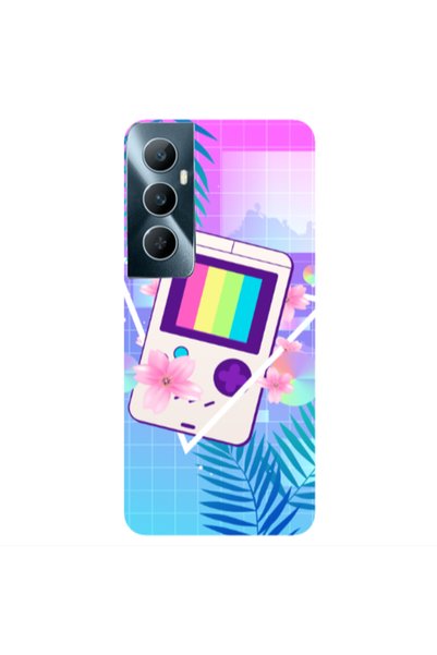 Other Realme C65 Triangle game Transparent Silicone TPU Θήκη