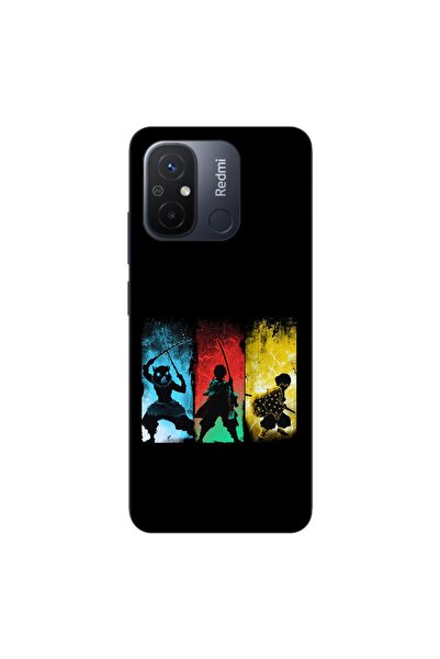 OEM Husa compatibila cu Xiaomi Redmi 12C Silicon Gel Tpu Model Demon Slayer Team