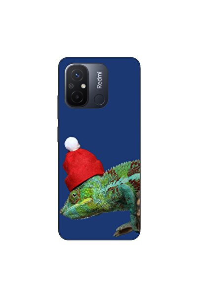 OEM Husa compatibila cu Xiaomi Redmi 12C Silicon Gel Tpu Model Craciun Cameleon