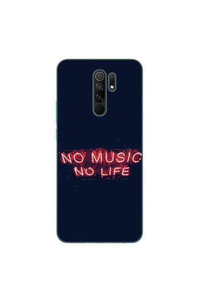 OEM Θήκη συμβατή με Xiaomi Redmi 9, από σιλικόνη gel TPU, με το σχέδιο  "No M...