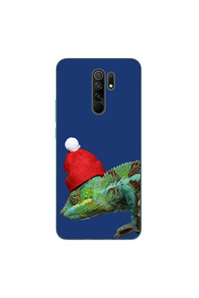 OEM Husa compatibila cu Xiaomi Redmi 9 Silicon Gel Tpu Model Craciun Cameleon