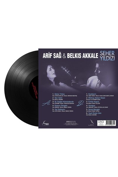 Güvercin Müzik Arif Sağ / Belkıs Akkale - Seher Yıldızı (Plak)