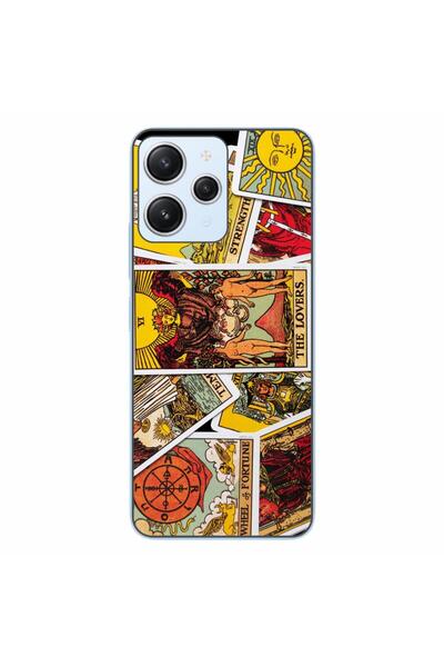 OEM Husa compatibila cu Xiaomi Redmi 12 4G Silicon Gel Tpu Model Carti Tarot