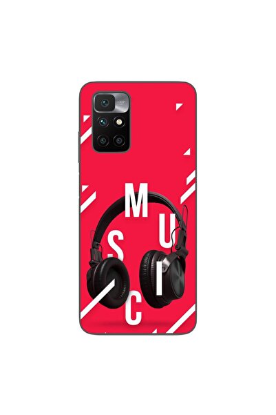 OEM Husa compatibila cu Xiaomi Redmi 10 Silicon Gel Tpu Model Music Headphones