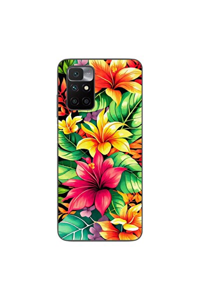 OEM Case compatible with Xiaomi Redmi 10 Silicone Gel Tpu Lily Pattern