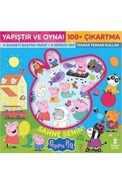 Doğan Çocuk Yapıştır ve Oyna! Sahne Senin! Peppa Pig