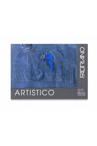 Fabriano Artistico Watercolor Notebook 20 Sheets 100% Cotton 12.5X18Cm