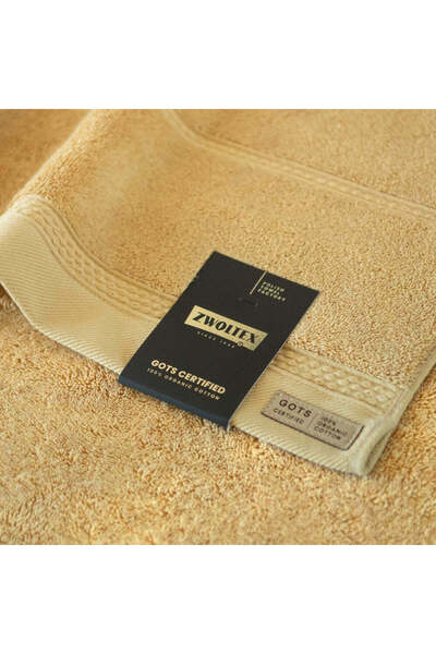Zwoltex Prosop, Queen Galben 100x150, Bumbac Organic, 650GSM