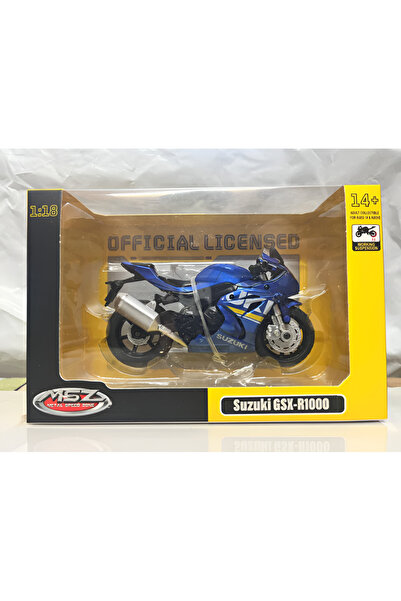 | 1:18 - Suzuki GSX-R1000 - Mavi