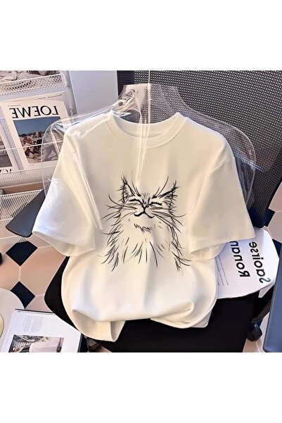 ZEMLİYA Unisex Oversize Sporty Special Design Printed