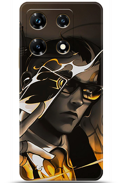 Noprin حافظة هاتف Infinix Note 30 Pro مطبوعة بتقنية HD - They Can't Bring Me ...