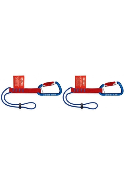 Knipex 00 50 06 T BK, Σετ συστήματος συγκράτησης από πτώσεις, 2 τμχ
