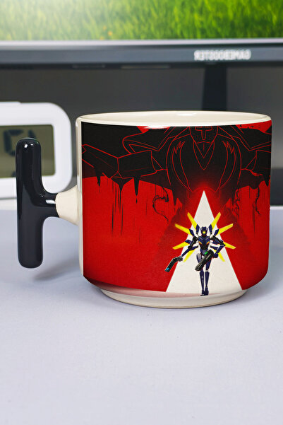 ZipZap Ultrakill Printed Ceramic Luxury Mug (1 Piece) T-Shaped Special Black ...