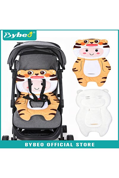 BYBEO Baby Stroller Cushion Pad, Universal Baby Car Seat Pad Liner, Double-Si...