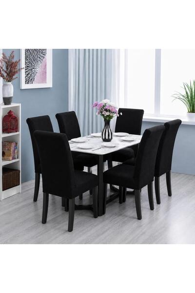 Lenjeria Pufoasa 6-piece chair cover, Lycra