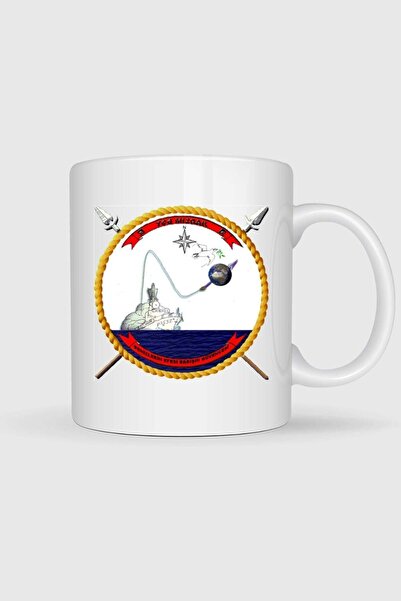 Bahriyeli Collection كوب مطبوع عليه شعار Tcg Mızrak