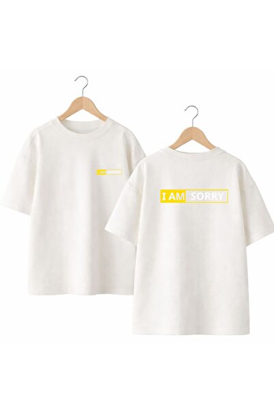 playwear I'm Sorry T-shirt με στάμπα στο πίσω μέρος και στο μπροστινό μέρος τ...