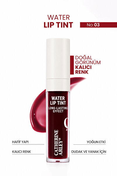 Catherine Arley WATER LIP TINT RUJ 5 ML DARK CHERRY 03