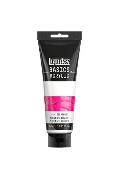 Liquitex Basics Gloss Gel Medium Parlak Jel Medyum 250 ml