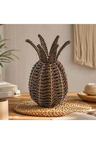 OEM Decorațiune naturală pentru casă, Multicolor, 16 x 26, Metal / fibre natu...