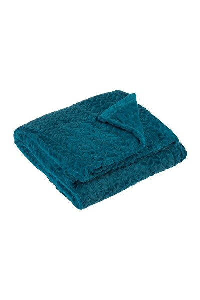 OEM Pătură decorativă pentru fotoliu și canapea, Textil, Albastru, 160 x 130,...