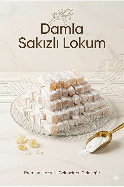 Şener Damla Sakızlı Lokum 250 Gr