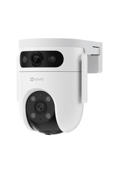 EZVIZ Cameră IP Wi-Fi Pan&Tilt, Duală 2K, Audio Bidirecțional, Card SD, Dista...