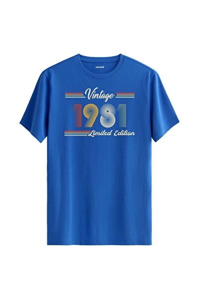 Colermi تي شيرت كلاسيكي عتيق من عام 1981