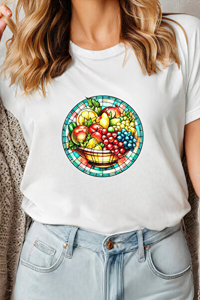 Sarah's Boutique Women's T-shirt – 100% cotton – Stained Bowl