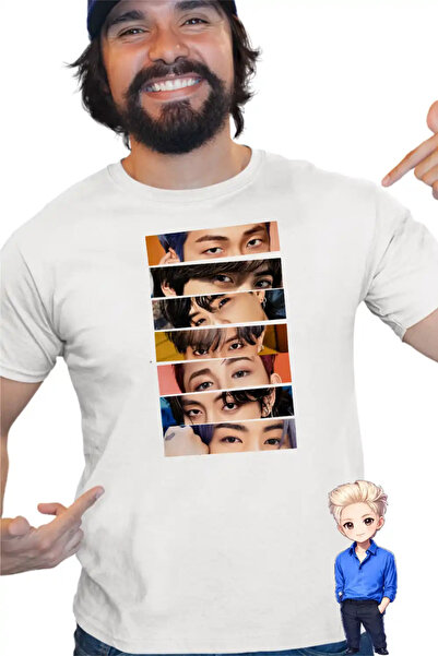 OEM t-shirt Shirt Kpop BTS Eyes Bangtan