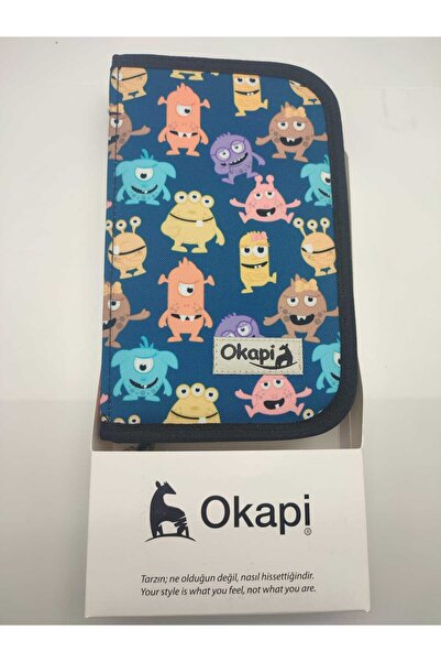 Okapi (OKP-123/AS) KALEM ÇANTASI DESEN 8