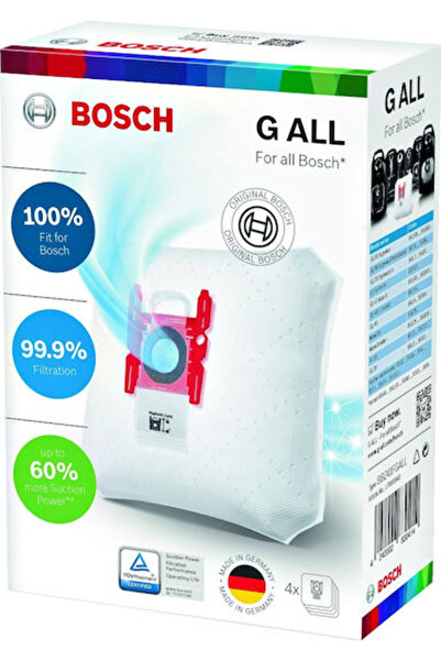 Bosch BBZ41FGALL Σακούλες Σκούπας Σετ 4τμχ