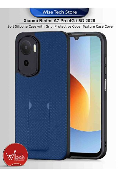 Wtech Xiaomi Redmi A7 Pro 4G / 5G 2026 Soft Silicone Case with Grip, Protecti...