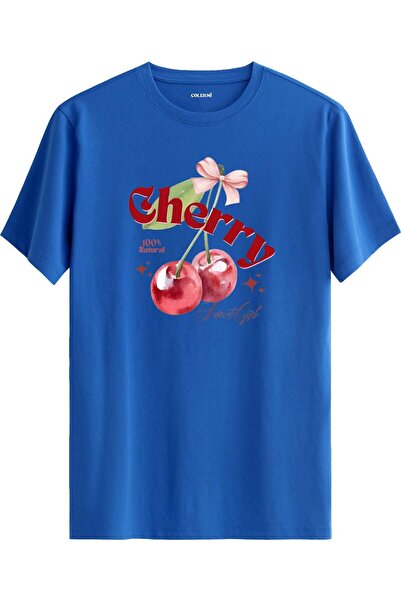 Colermi Cherry Sweet Girl Printed T-Shirt