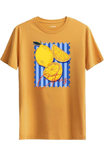 Colermi Citrus Lemon Printed T-Shirt