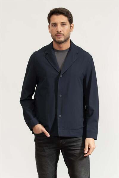 BOSS P-Carper-WG-PK-253F Erkek Blazer Ceket Mavi