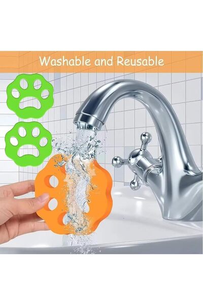 Arabest Pet Hair Remover, Laundry, Reusable, Flexible Silicone Material, Good...
