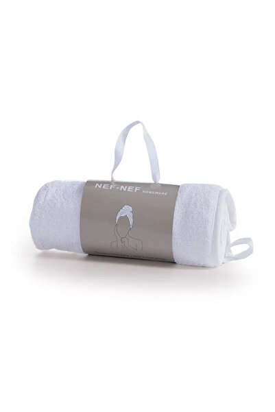 Nef Nef Homeware Σάντι Νεφ Νεφ Πετσέτα Μαλλιών - 125-Λευκό