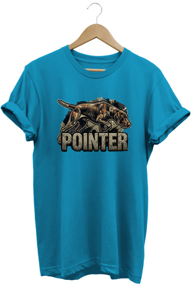 WİDİ Unisex Basset Hound Printed T-Shirt - Hunter Dogs Series Crew Neck Cotto...