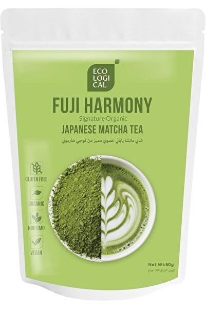 Ecological Fuji Harmony Signature Organic Matcha Tea Powder 50g - Premium Jap...