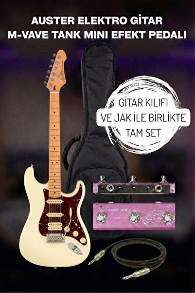 NOTA MÜZİK Auster AS100 California Series Elektro Gitar Sahne Seti! (Gitar Kı...