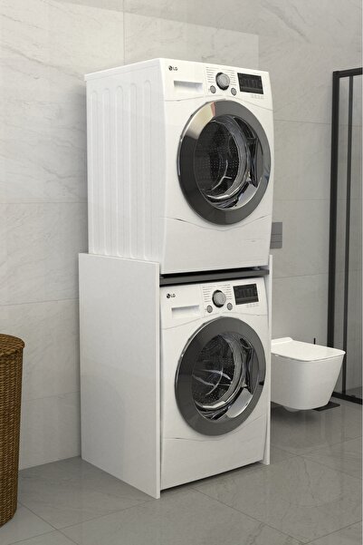 Remaks Solévo Banyo Dolabı Çamaşır Ve Kurutma Makinesi Dolabı Antrasit