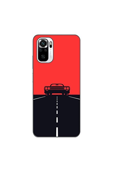 OEM Husa compatibila cu Xiaomi Poco M5s Silicon Gel Tpu Model Red Sky Muscle Car