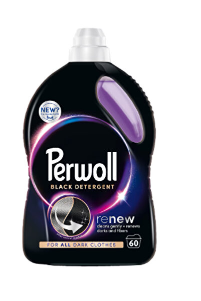 OEM Perwoll Black liquid laundry detergent, 60 washes, 3000 ml