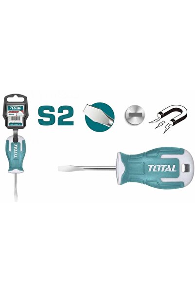 TOTAL - Straight screwdriver - 6.5mm - 38mm - (INDUS