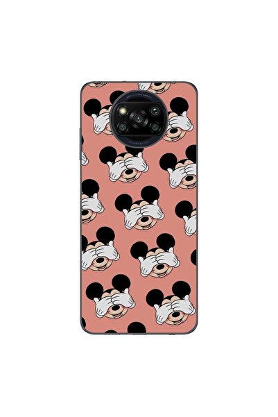 OEM Калъф, съвместим с Xiaomi Poco X3 Pro, силиконов гел TPU, с десен Мики Ма...